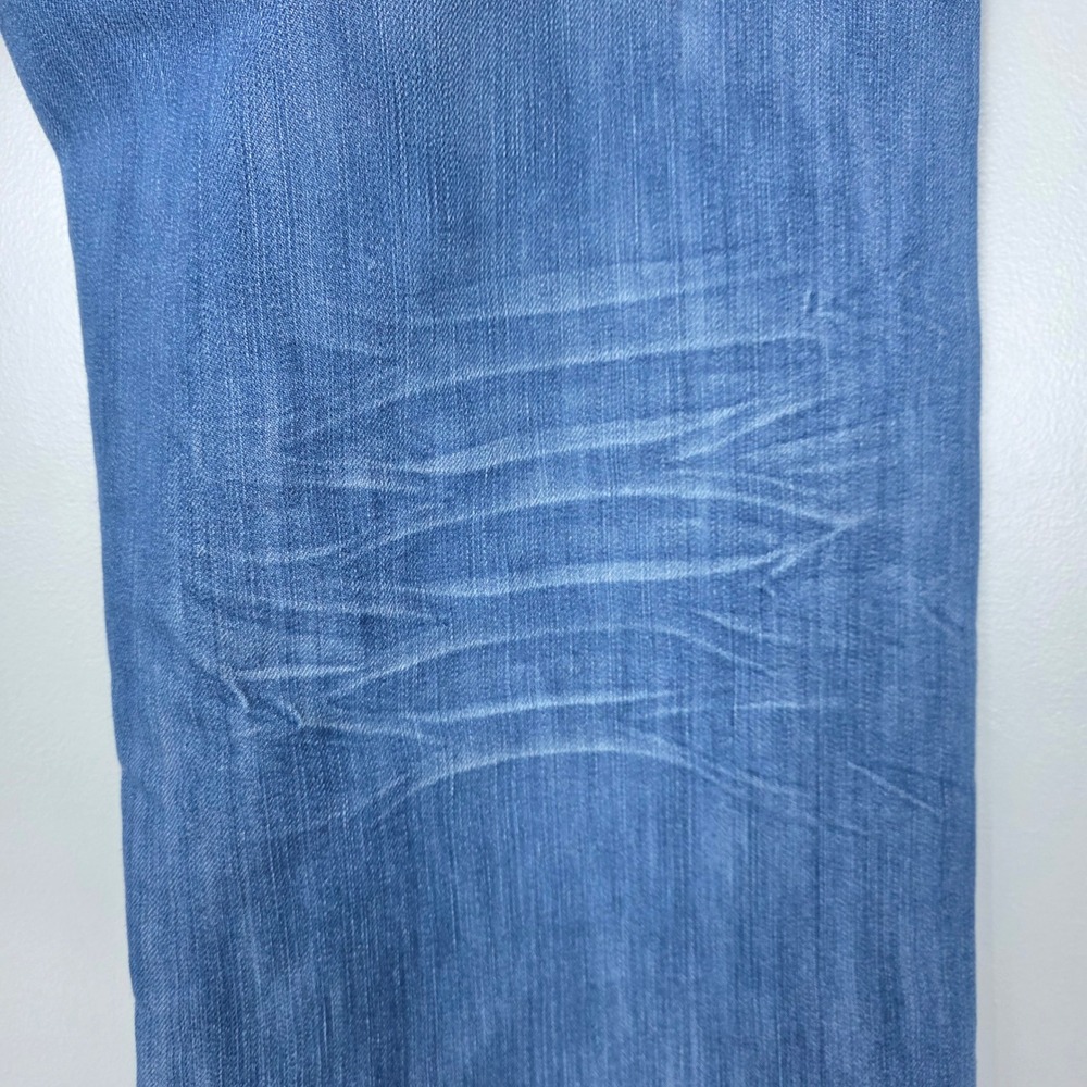 Avirex Jeans Mens 40x31 Relaxed Fit Y2k Denim Light Wash Embroidered Pockets - Picture 5 of 7